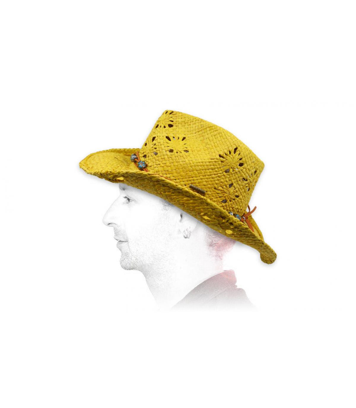 stro cowboyhoed Stetson Western Raffia stro cowboyhoed Stetson Western Raffia